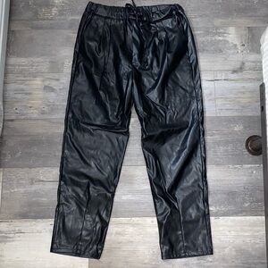 NWT Entro Faux leather pants size medium